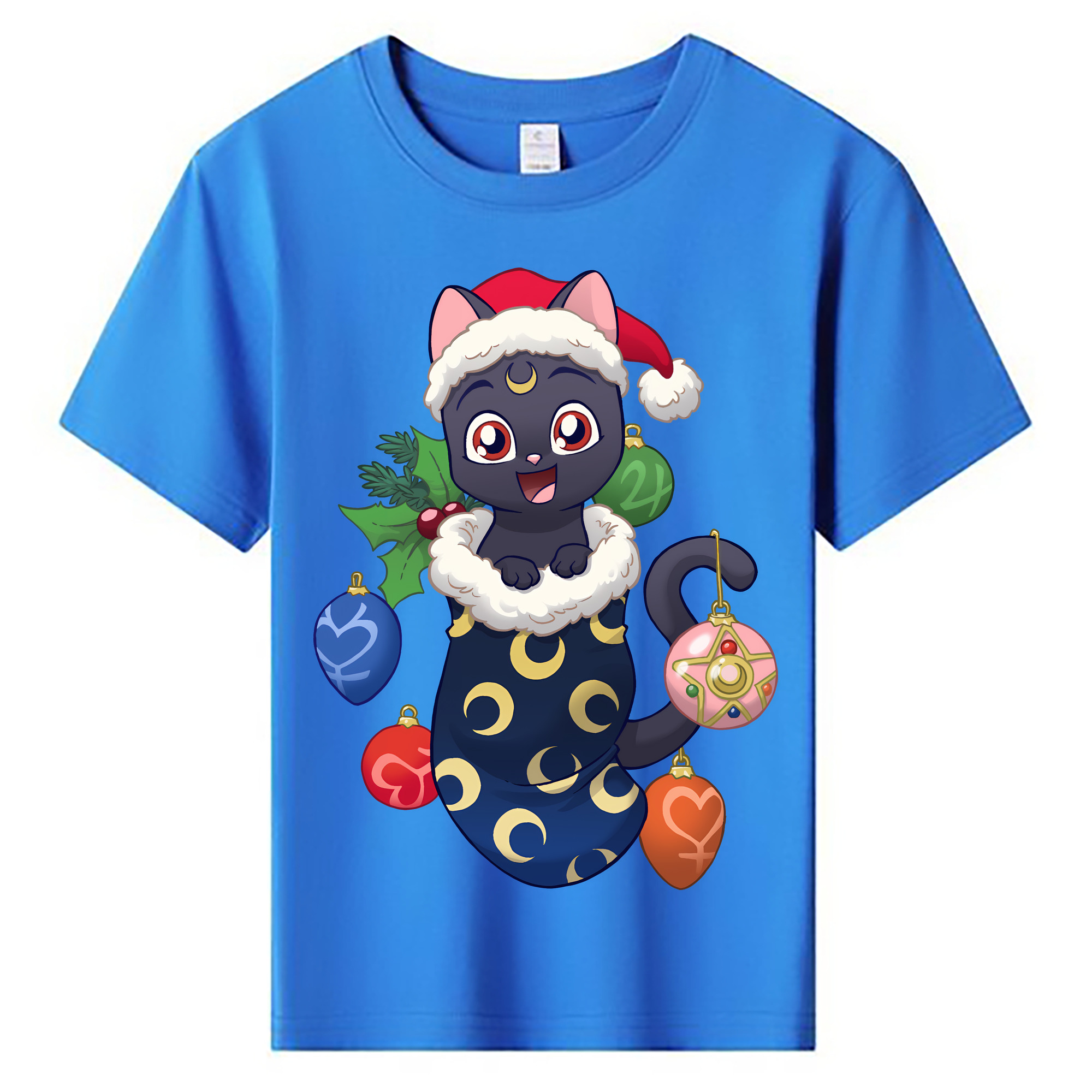 （画像用） 美少女戦士セーラームーン Sailor Moon 綿100％キッズTシャツ（フロントプリント）